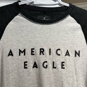 American eagle graphic long sleeve T-shirt